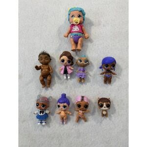 LOL Surprise Dolls Lot of 6 and A Lot Of Three Random Dolls.